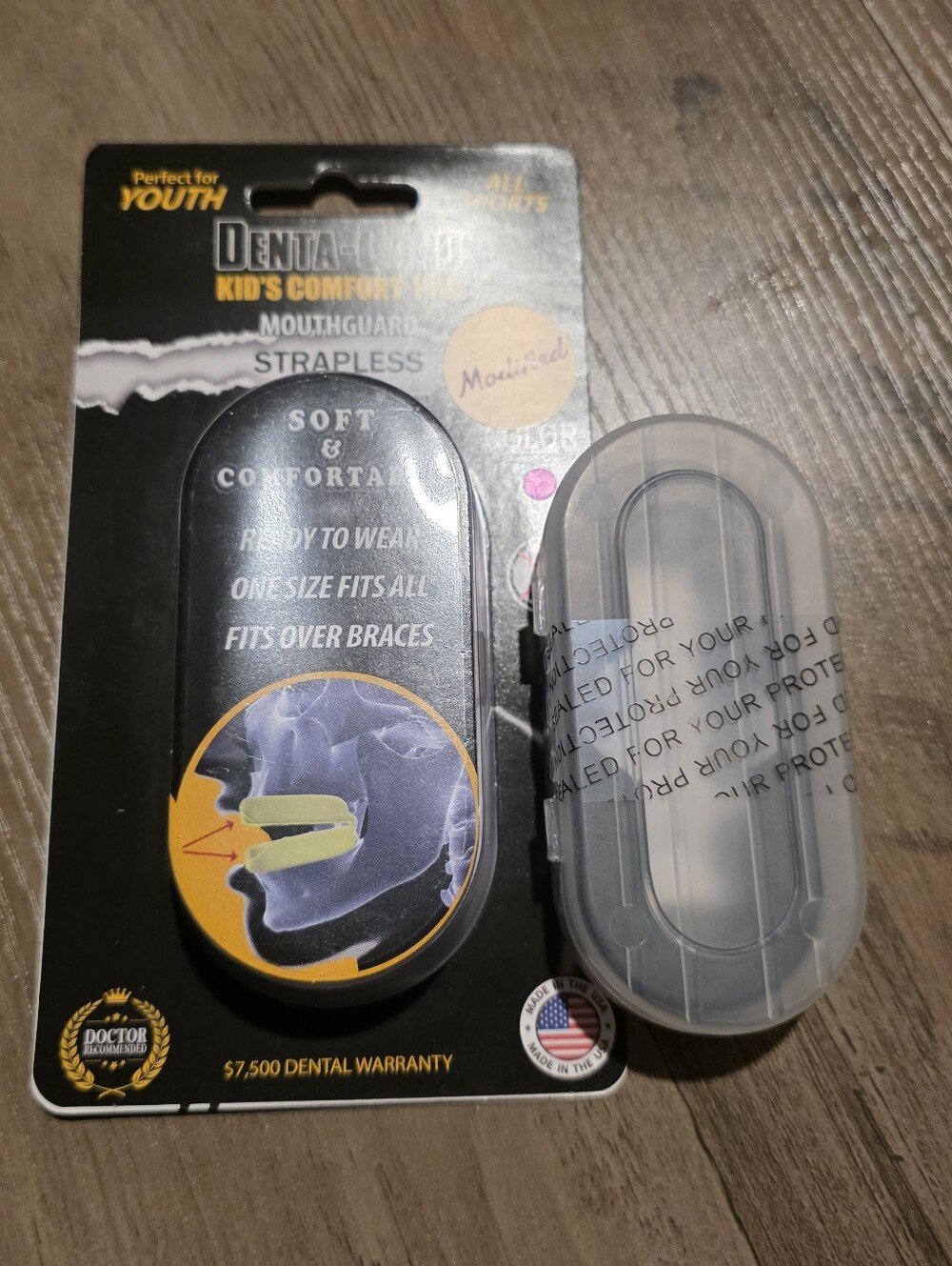 Youth Sports Mouthguards Modified for Herbst Appliance & Braces 2-Pack
